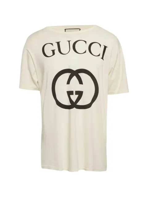 Gucci Pre-Owned logo-print T-shirt
