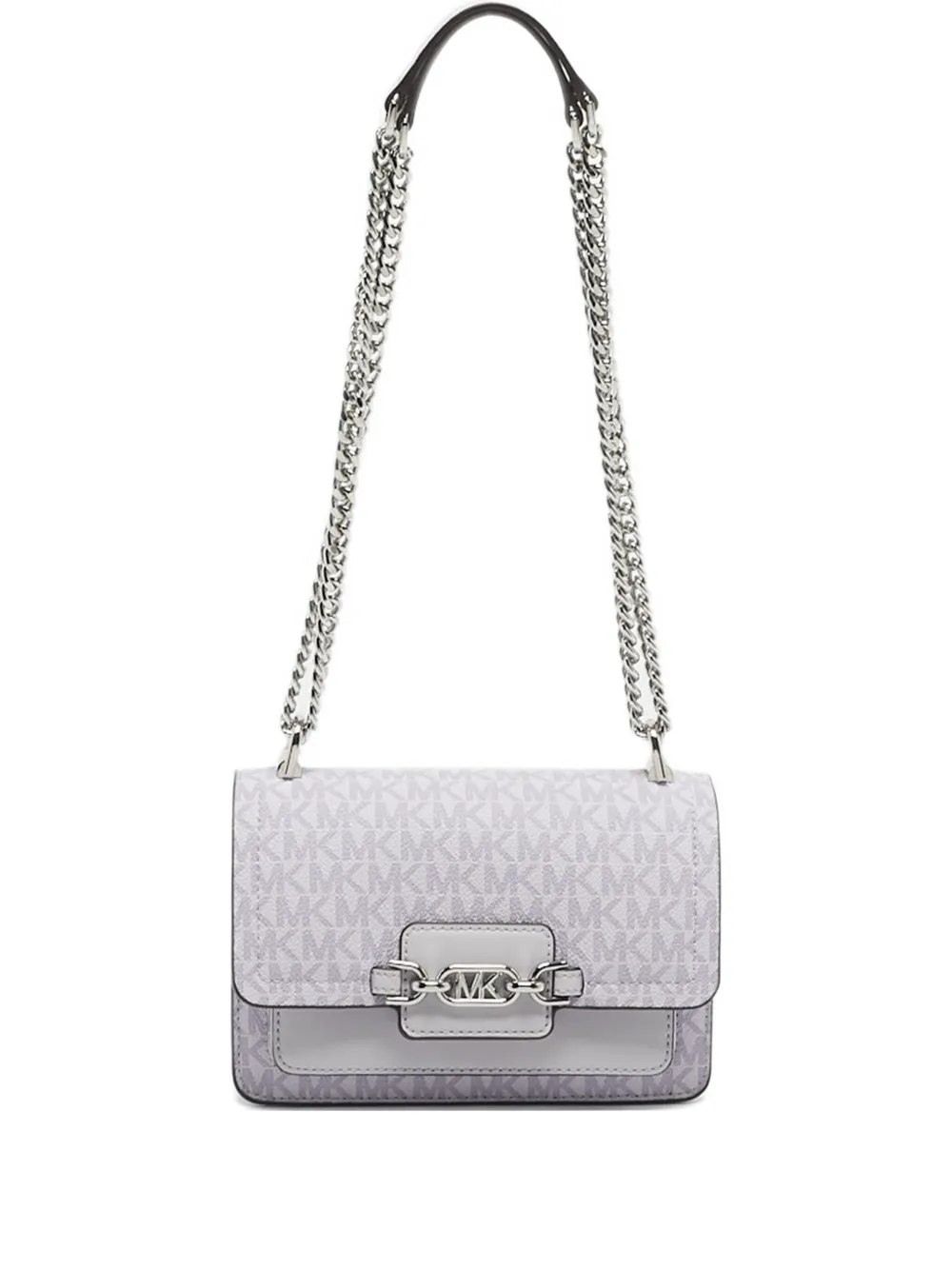 Michael Kors monogram-pattern flap cross body bag | Purple | Image 1