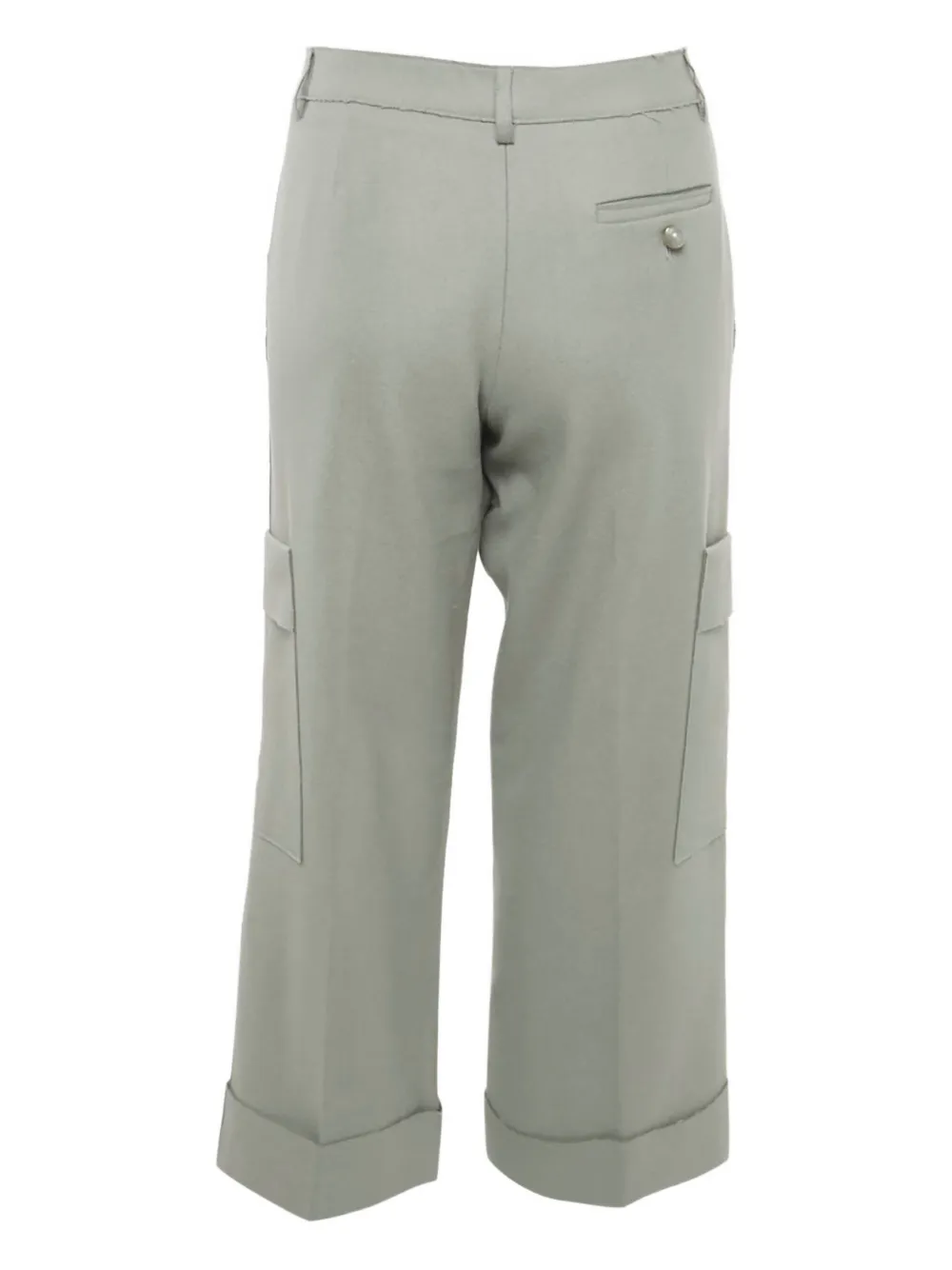 Emporio Armani Pre-Owned Vilten cargo broek - Groen