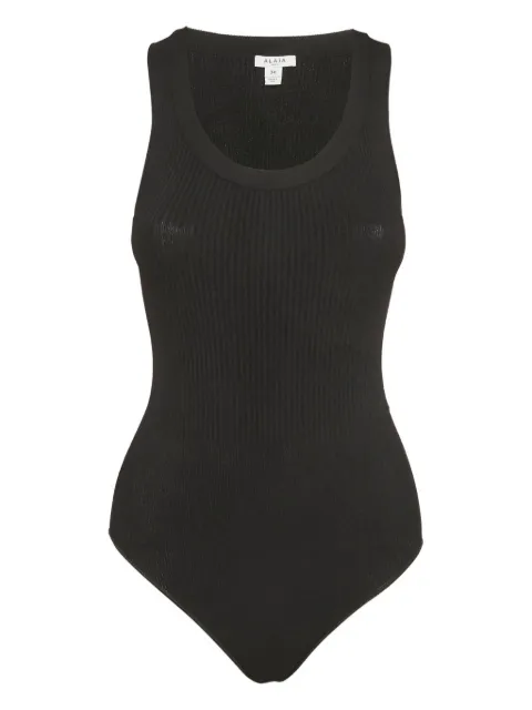 Alaïa Pre-Owned rib-knit bodysuit