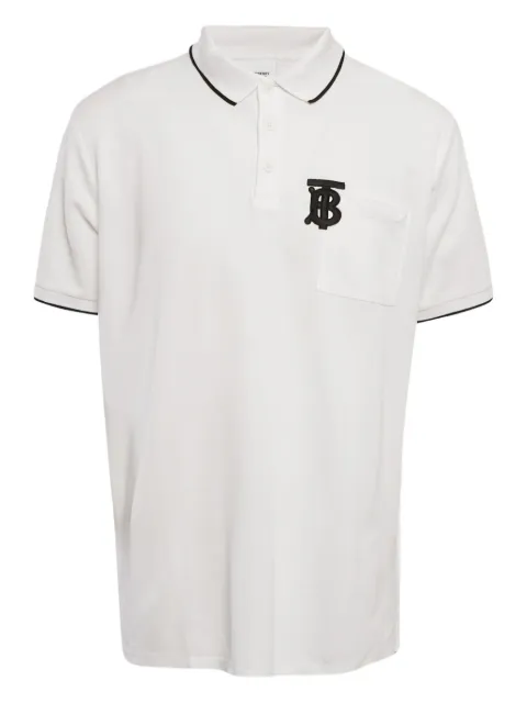 Burberry Pre-Owned TB monogram polo shirt