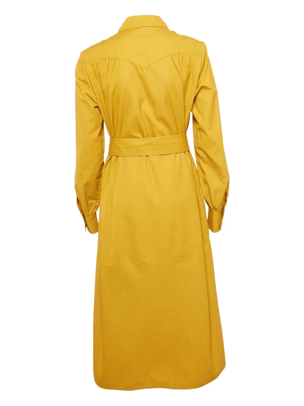 JOSEPH Blousejurk met ceintuur - Geel