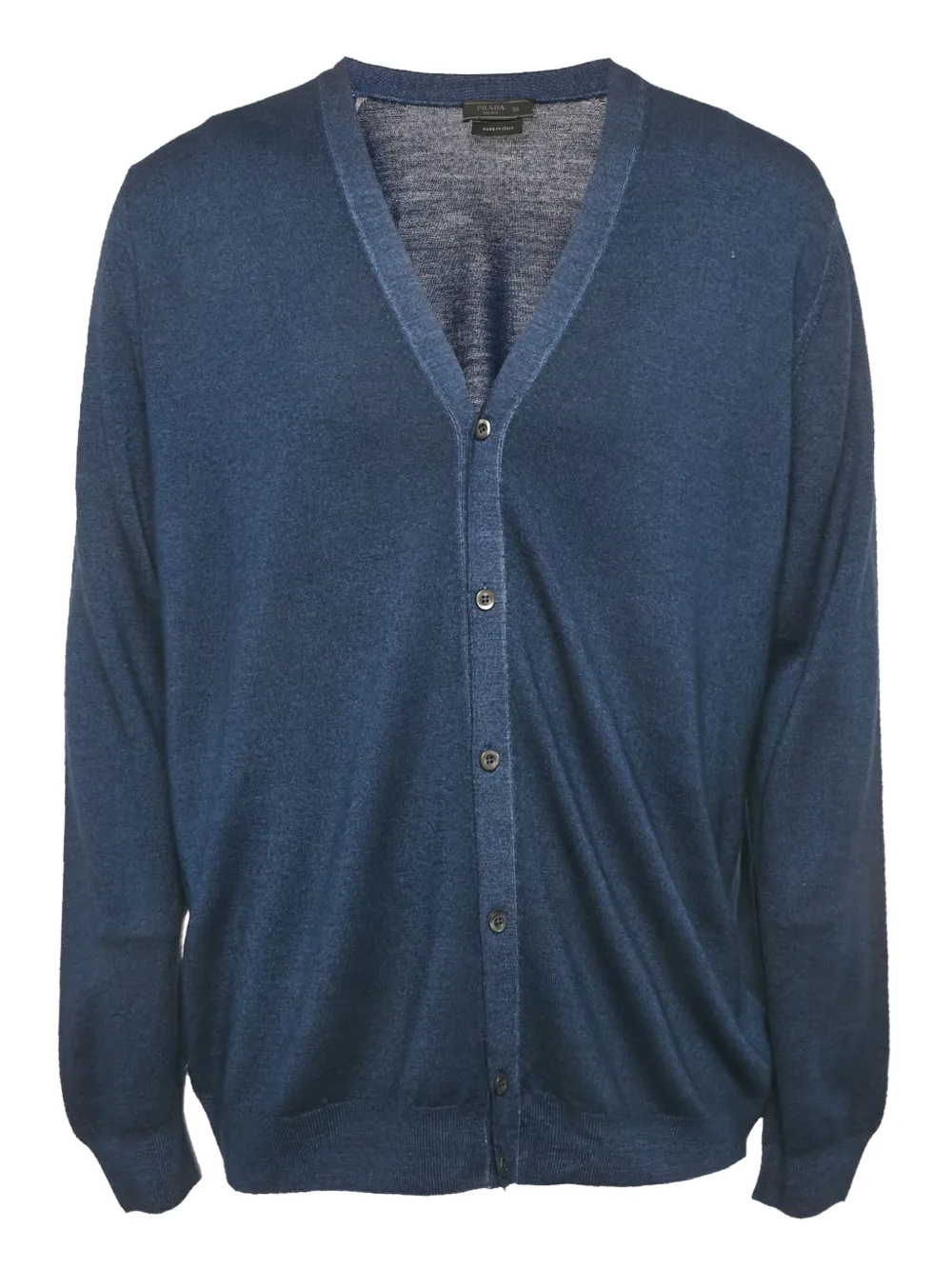 Prada Pre-Owned cárdigan de tejido fino | azul | Image 1