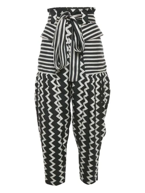 Stella McCartney Pre-Owned jacquard striped trousers