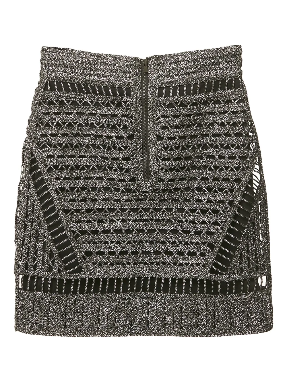 Maje metallic lurex mini skirt | Image 2