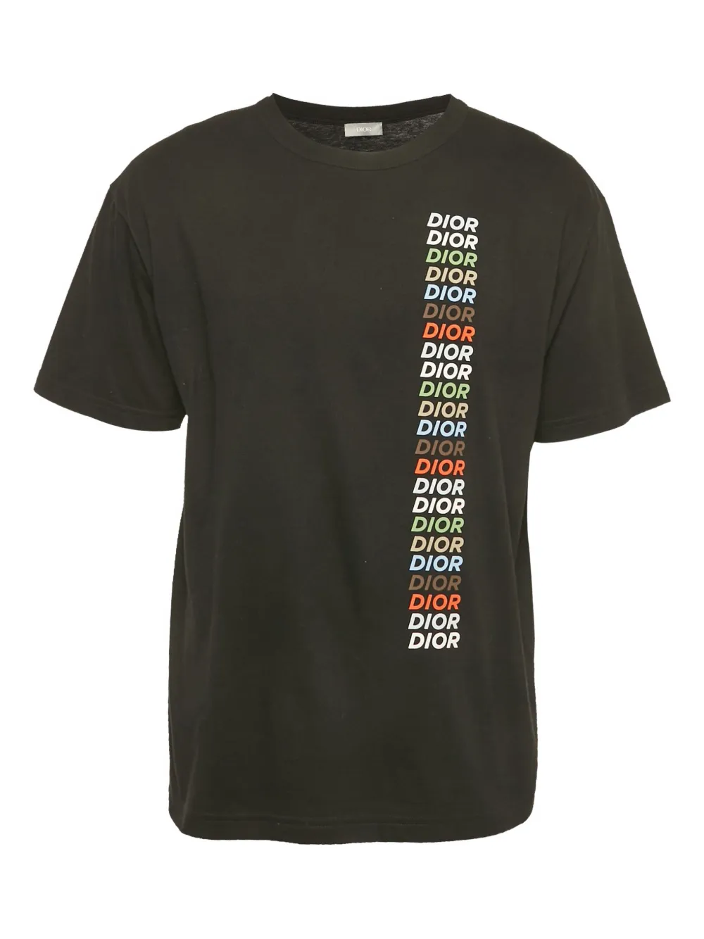 Christian Dior Pre-Owned playera con logo estampado | negro | Image 1