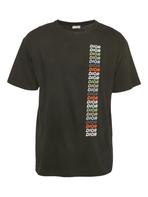 Christian Dior Pre-Owned logo-print T-shirt