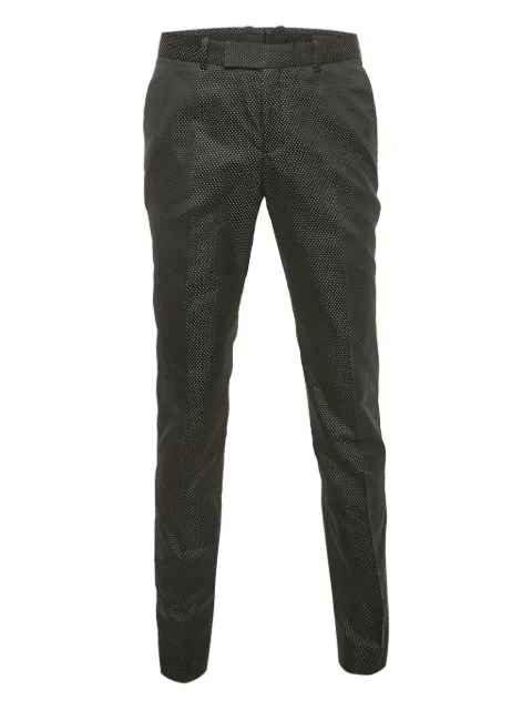 Alexander McQueen Pre-Owned jacquard satin trousers