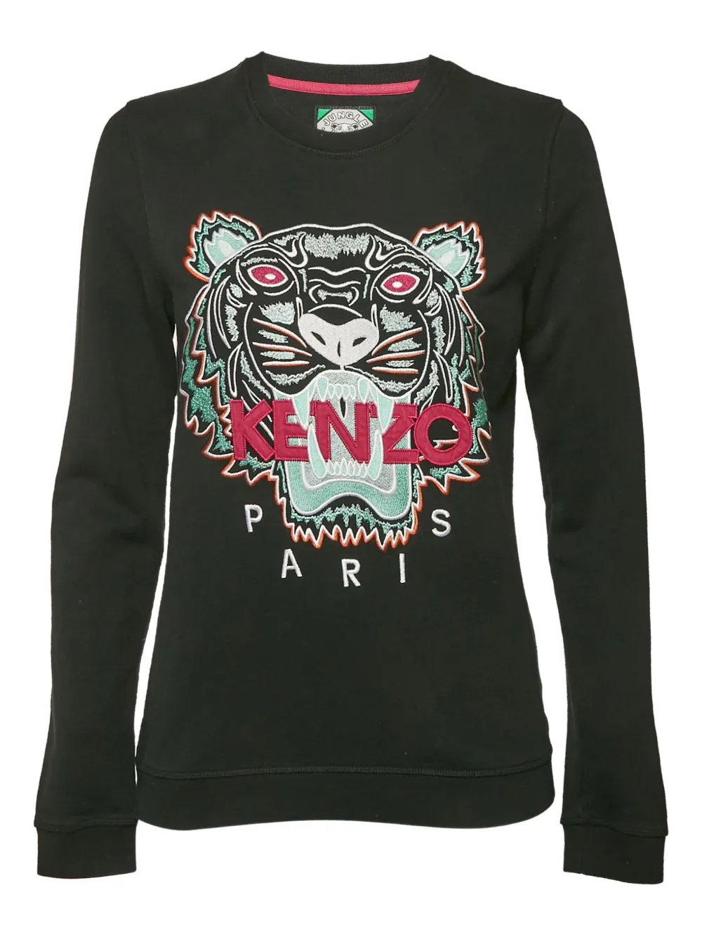Kenzo Pre-Owned sudadera con tigre bordado | negro | Image 1