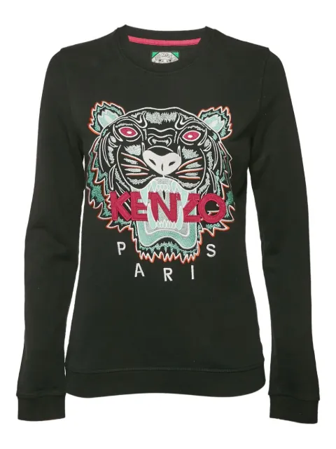 Kenzo Pre-Owned sudadera con tigre bordado
