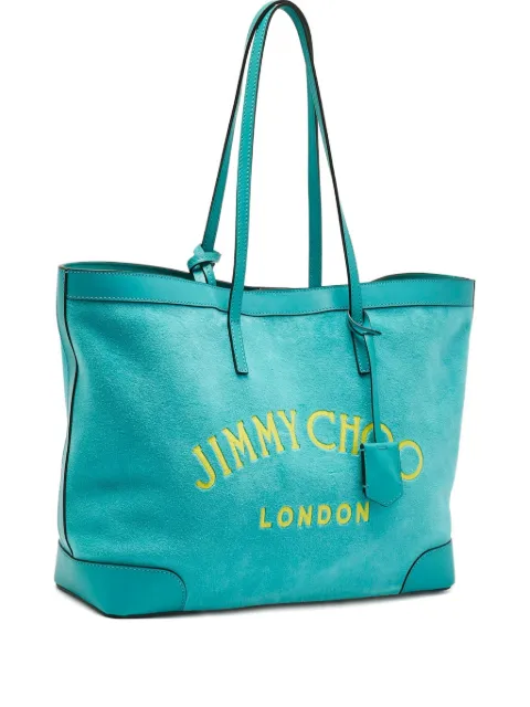 Jimmy Choo Pre-Owned logo-detail tote bag