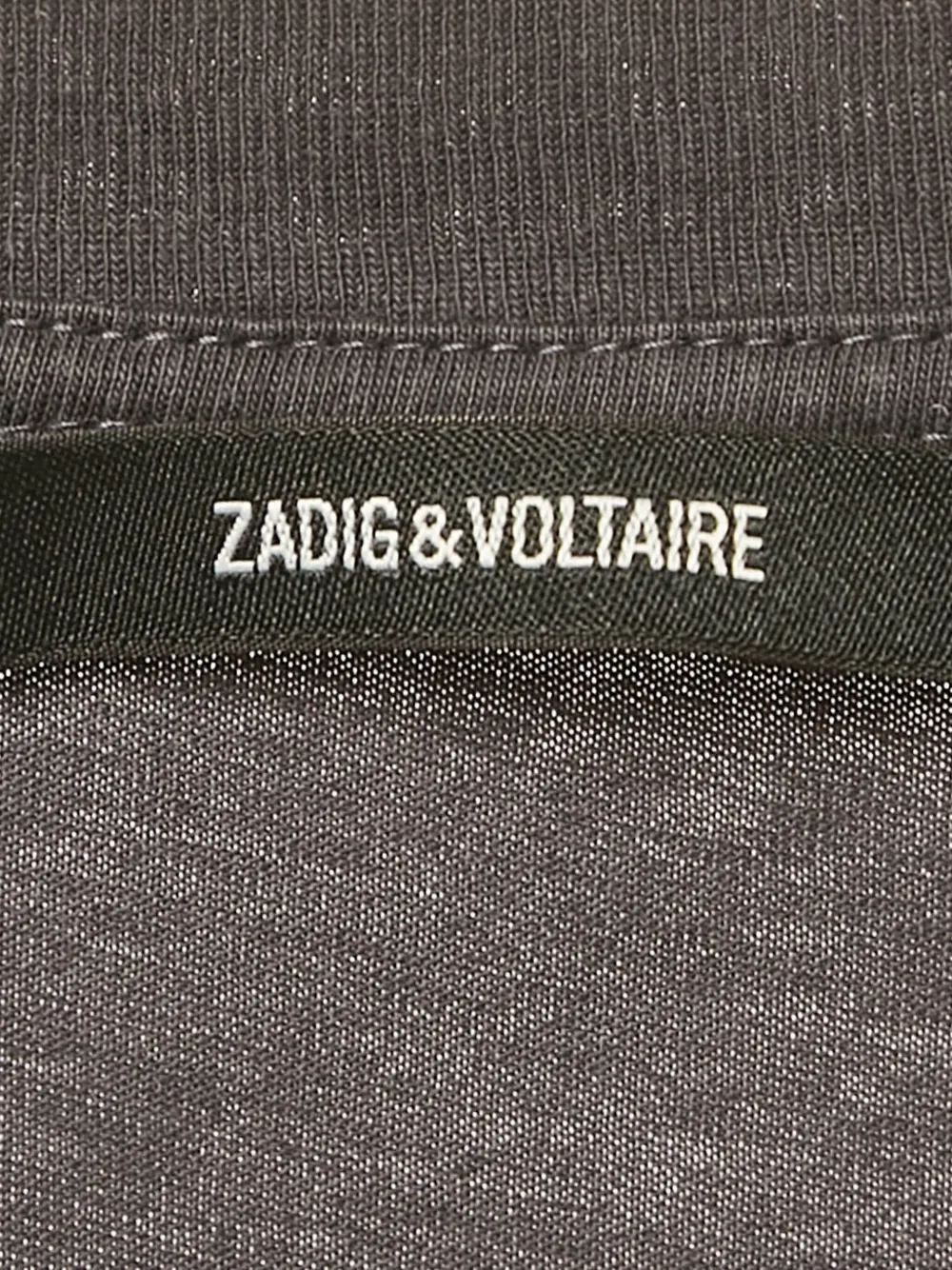 ZADIG & VOLTAIRE Pre-owned Photo-print T-shirt In Gray