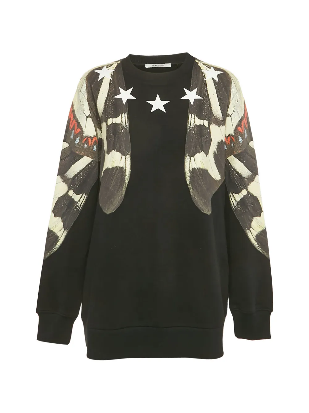 Givenchy Pre-Owned knit butterfly sweatshirt - Nero