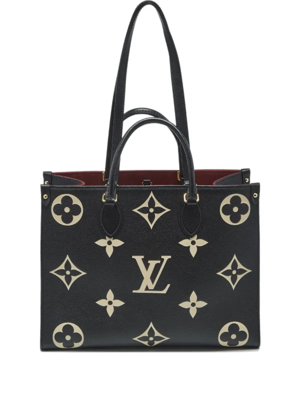 Louis Vuitton Pre-owned On the Go Tote Bag in Black