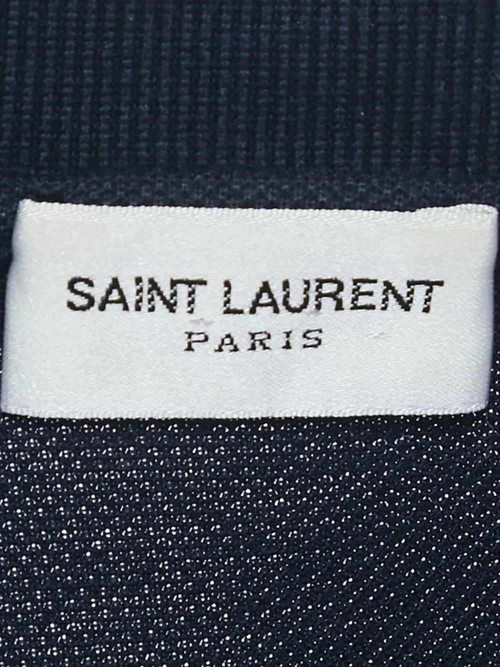 SAINT LAURENT Pre-owned Cotton Polo Shirt In Blue