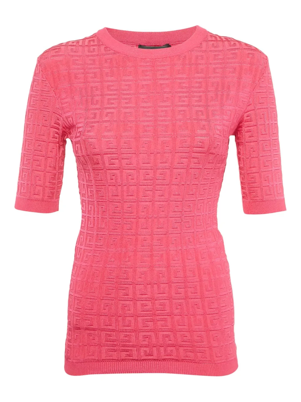 Givenchy Pre-Owned monogram jacquard top | Pink | Image 1