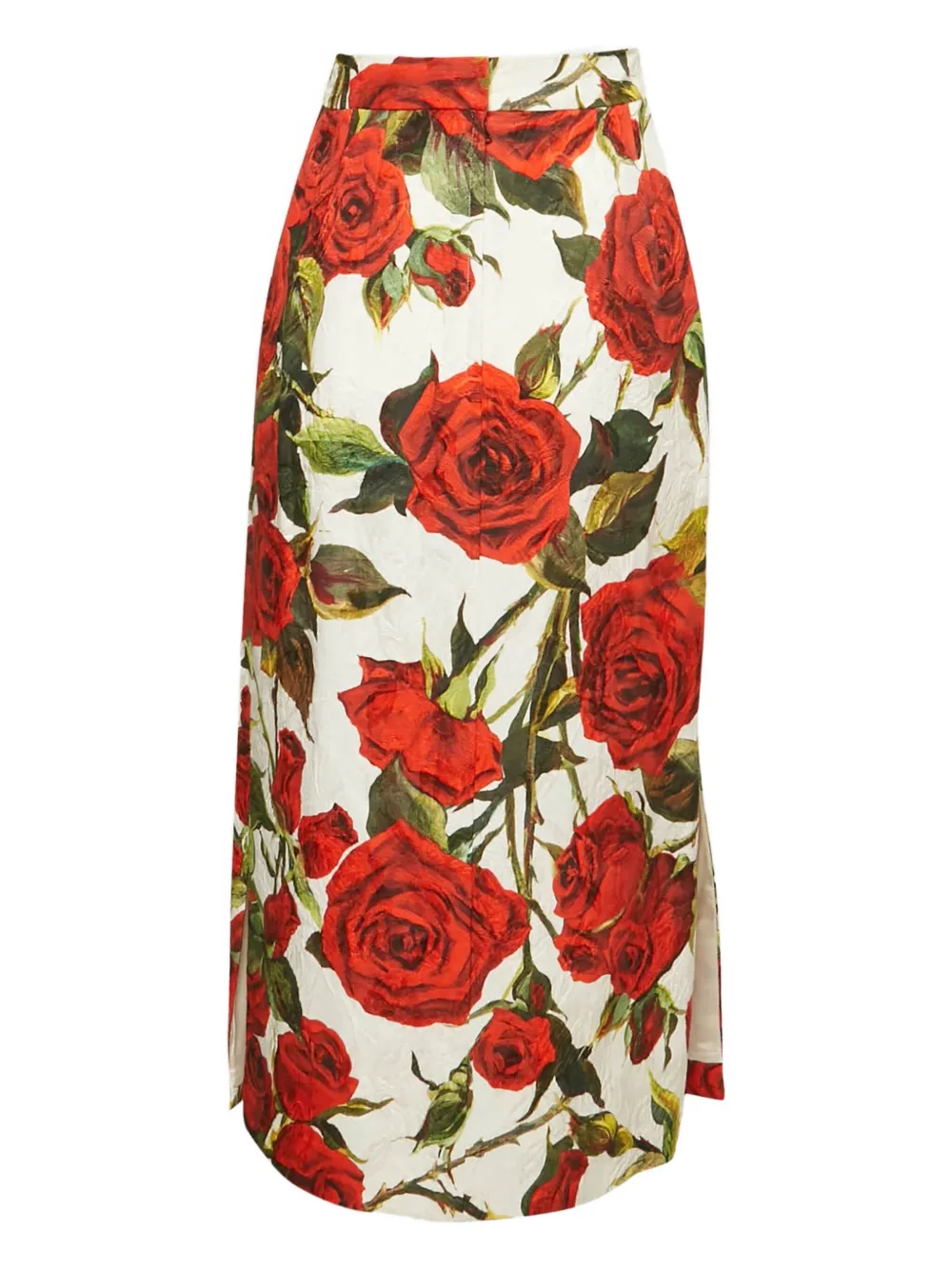 Dolce & Gabbana Pre-Owned Rok met bloemenprint - Wit