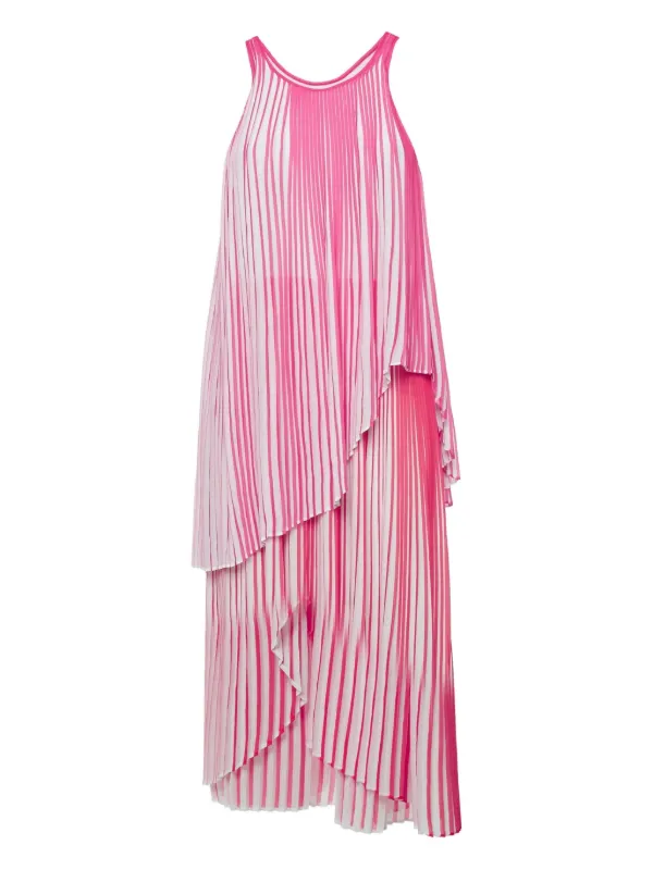 stella mccartney pleated dress Stella McCartney Girls Orange Shell Pleated Dress