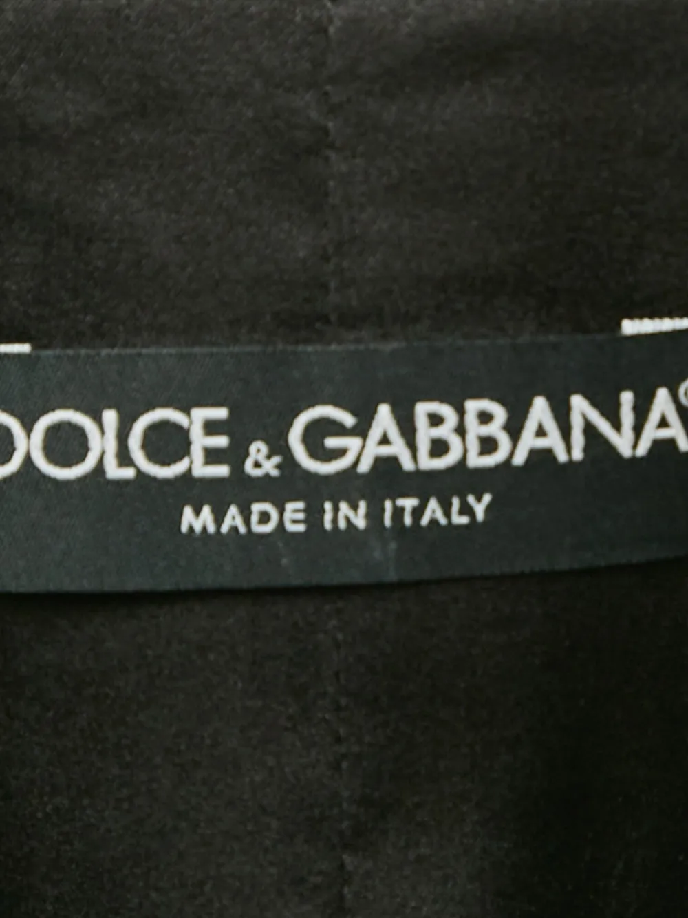 Pre-owned Dolce & Gabbana Pinstripe Wool Blazer In Black