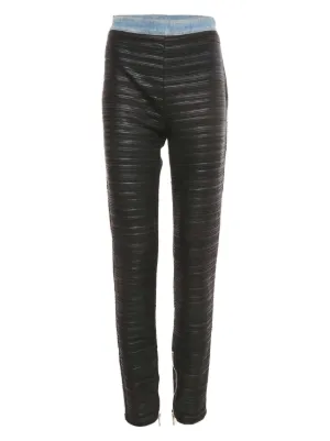 Alo Yoga メッシュパネル レギンス | ブラック | FARFETCH JP
