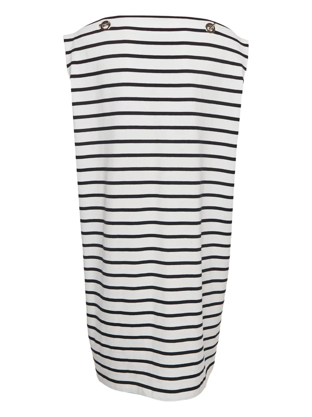 Louis Vuitton Pre-Owned Jurk met nautische streep - Wit