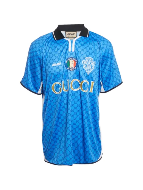 Gucci Pre-Owned x Palace logo patterned jersey