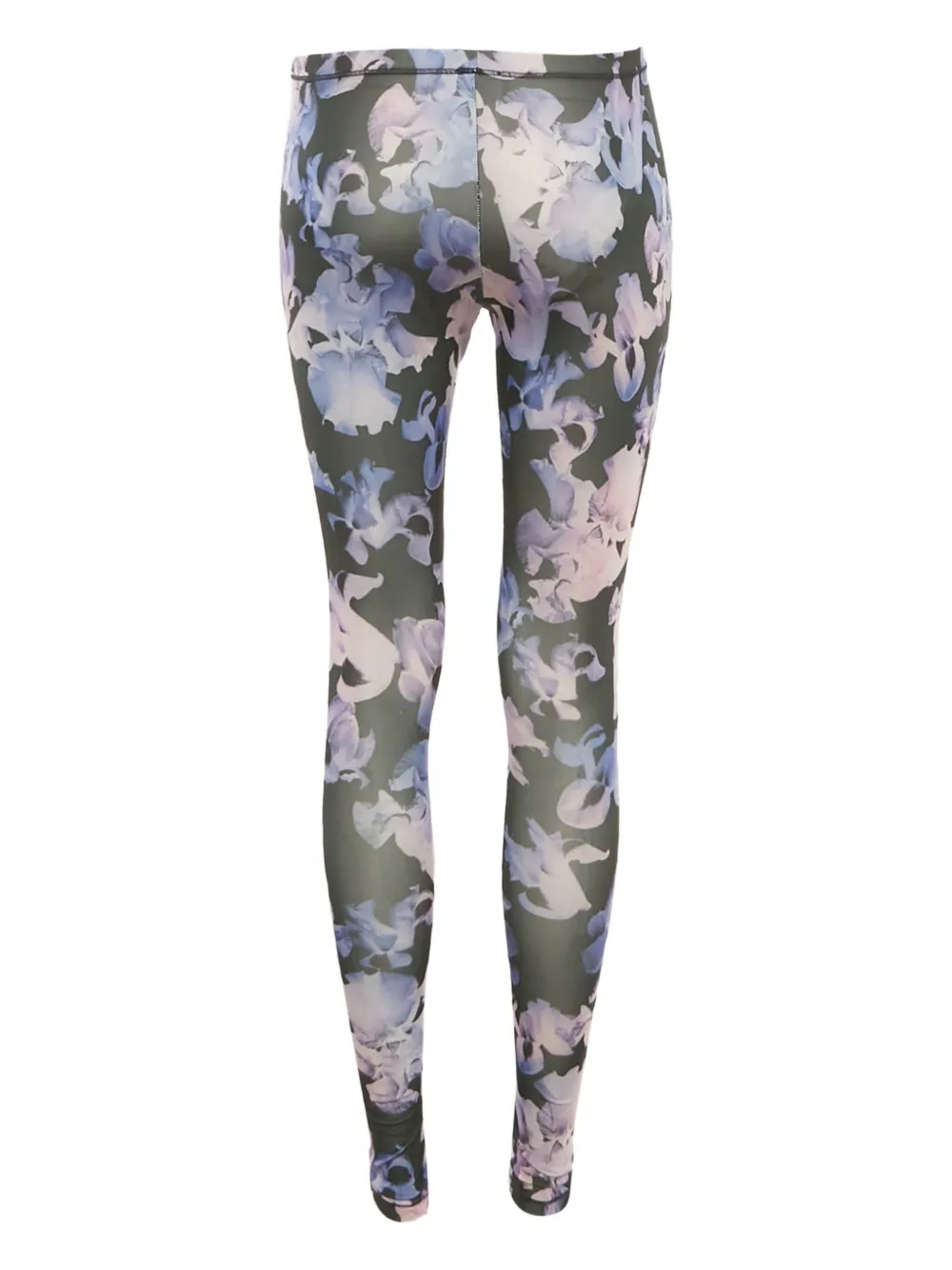 Alexander McQueen Pre-Owned Legging met bloemenprint - Paars