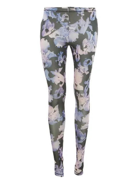Alexander McQueen Pre-Owned leggins con estampado floral