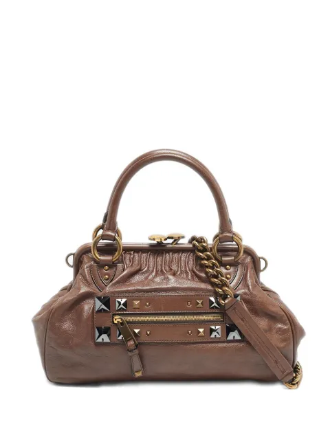 Marc Jacobs Stam stud-embellishments shoulder bag