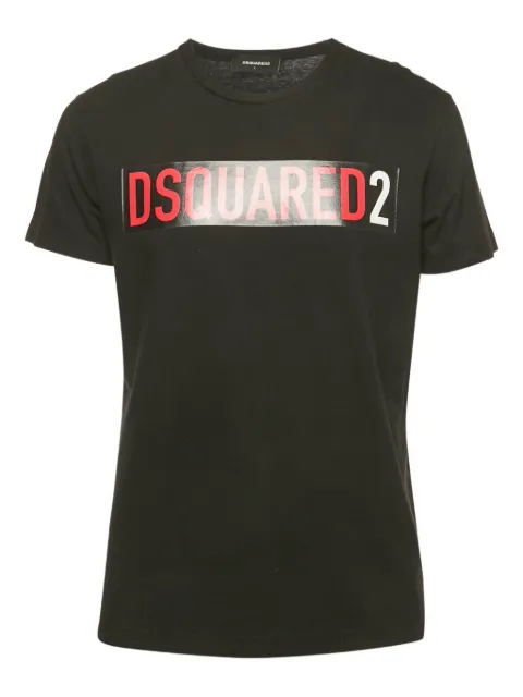 DSQUARED2 playera con logo estampado