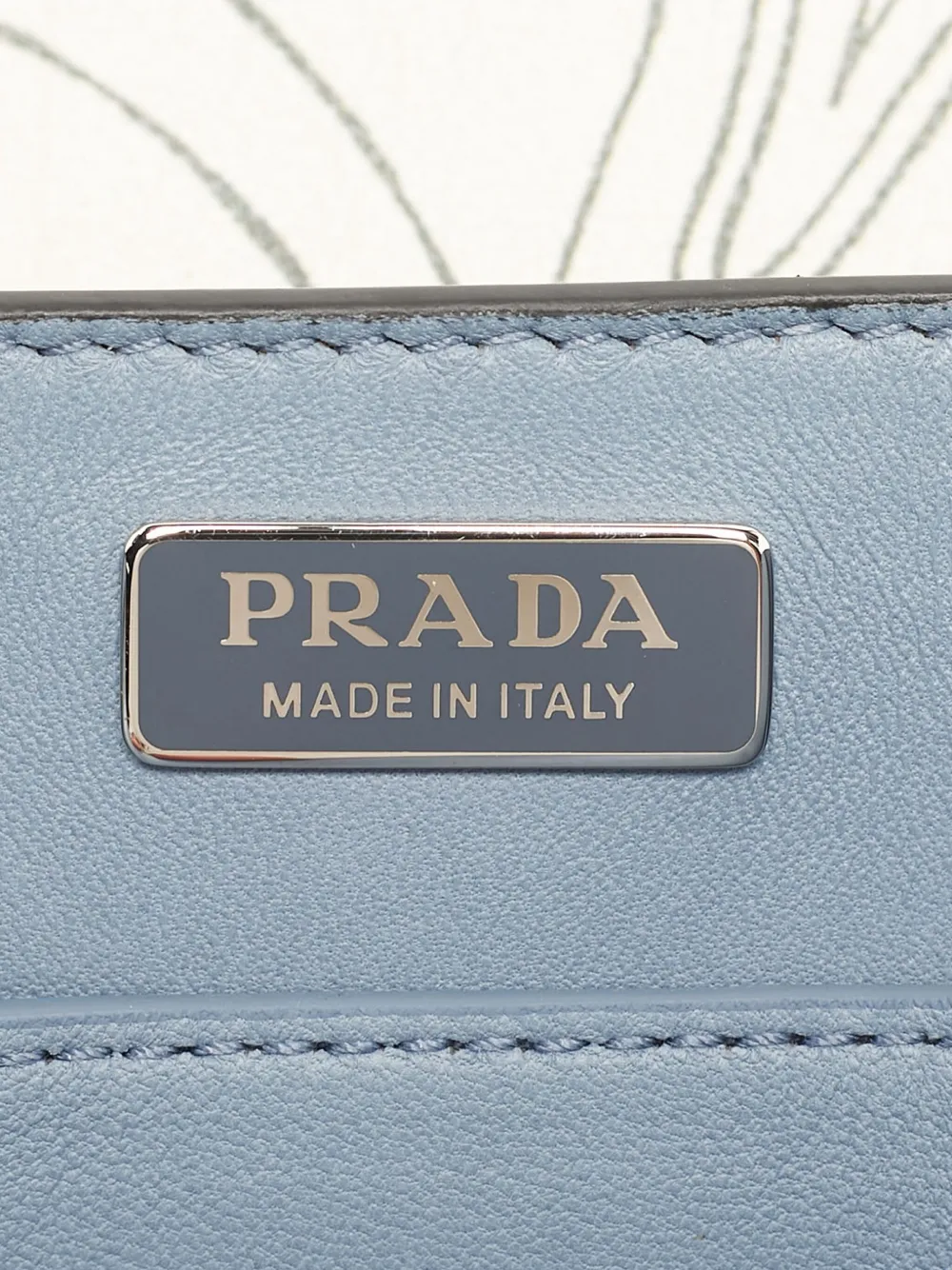 Pre-owned Prada Cahier Shoulder Bag In White