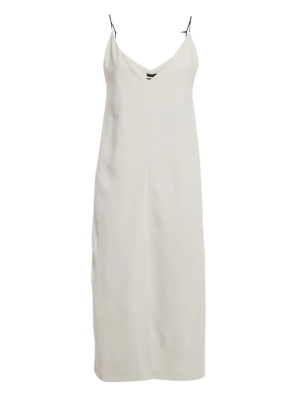 joseph grey dress Sleeveless Midi | Sheath dress