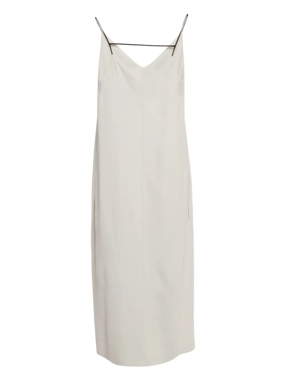 JOSEPH Mouwloze midi-jurk - Grijs