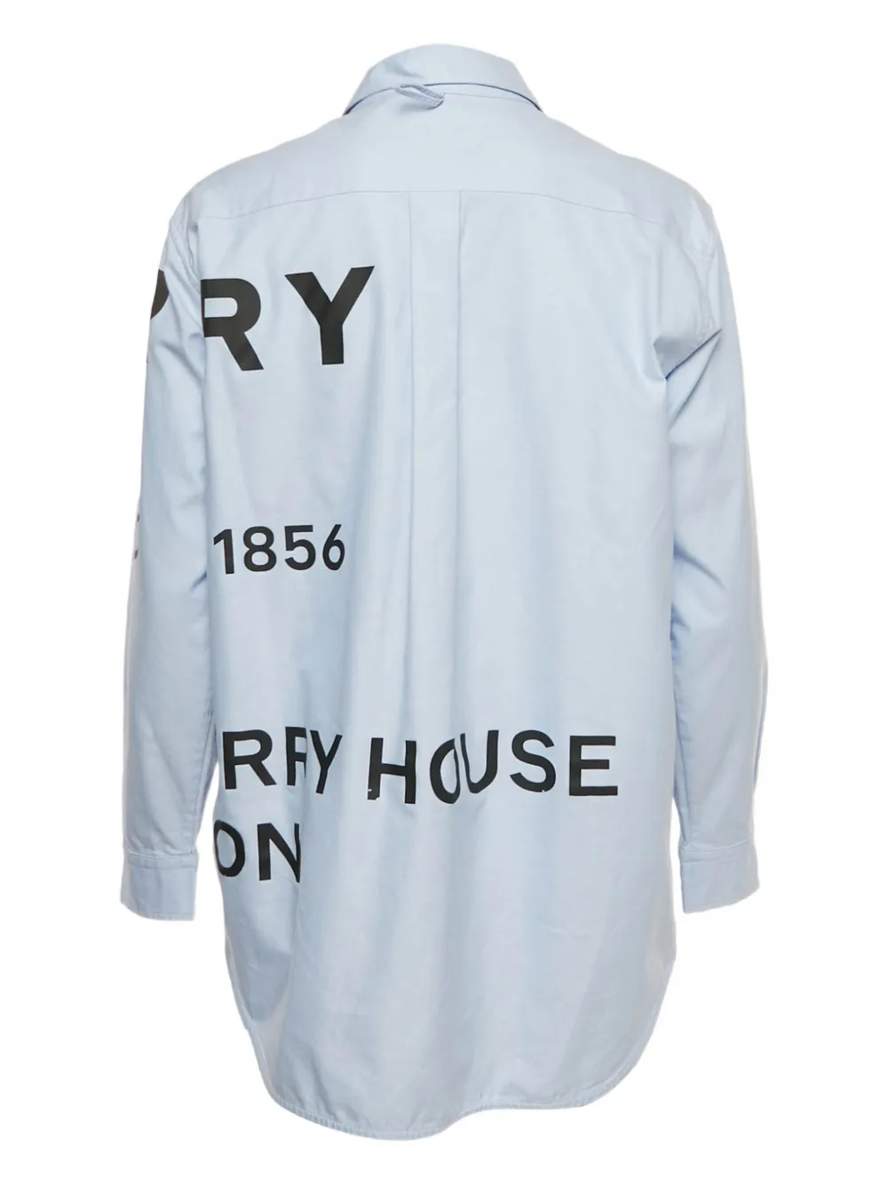 Burberry Pre-Owned camisa de algodón con logo estampado | Image 2