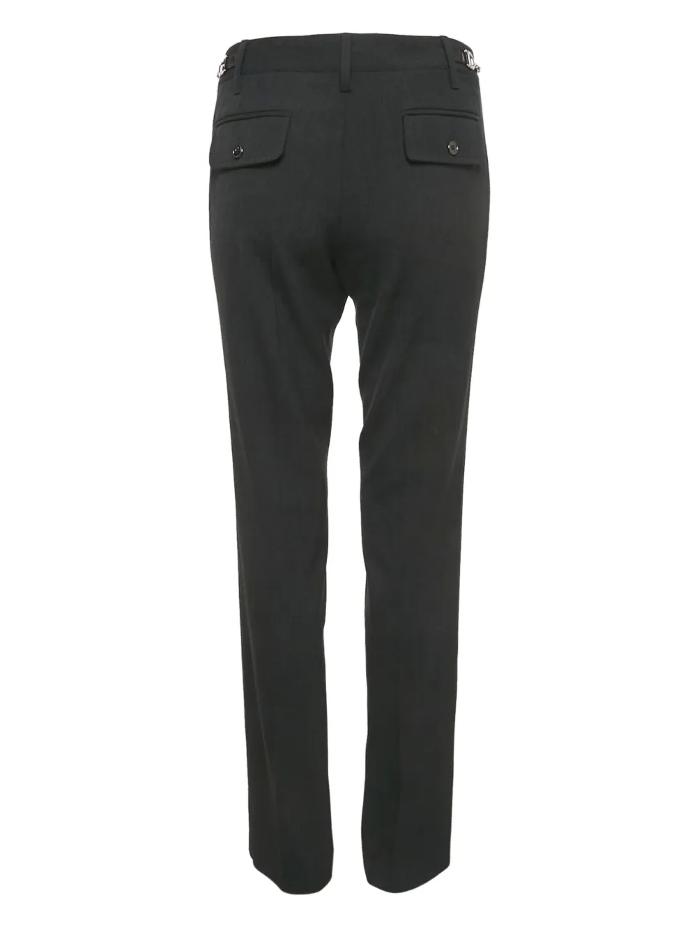 Dolce & Gabbana Pre-Owned Broek met verfraaide taille - Grijs