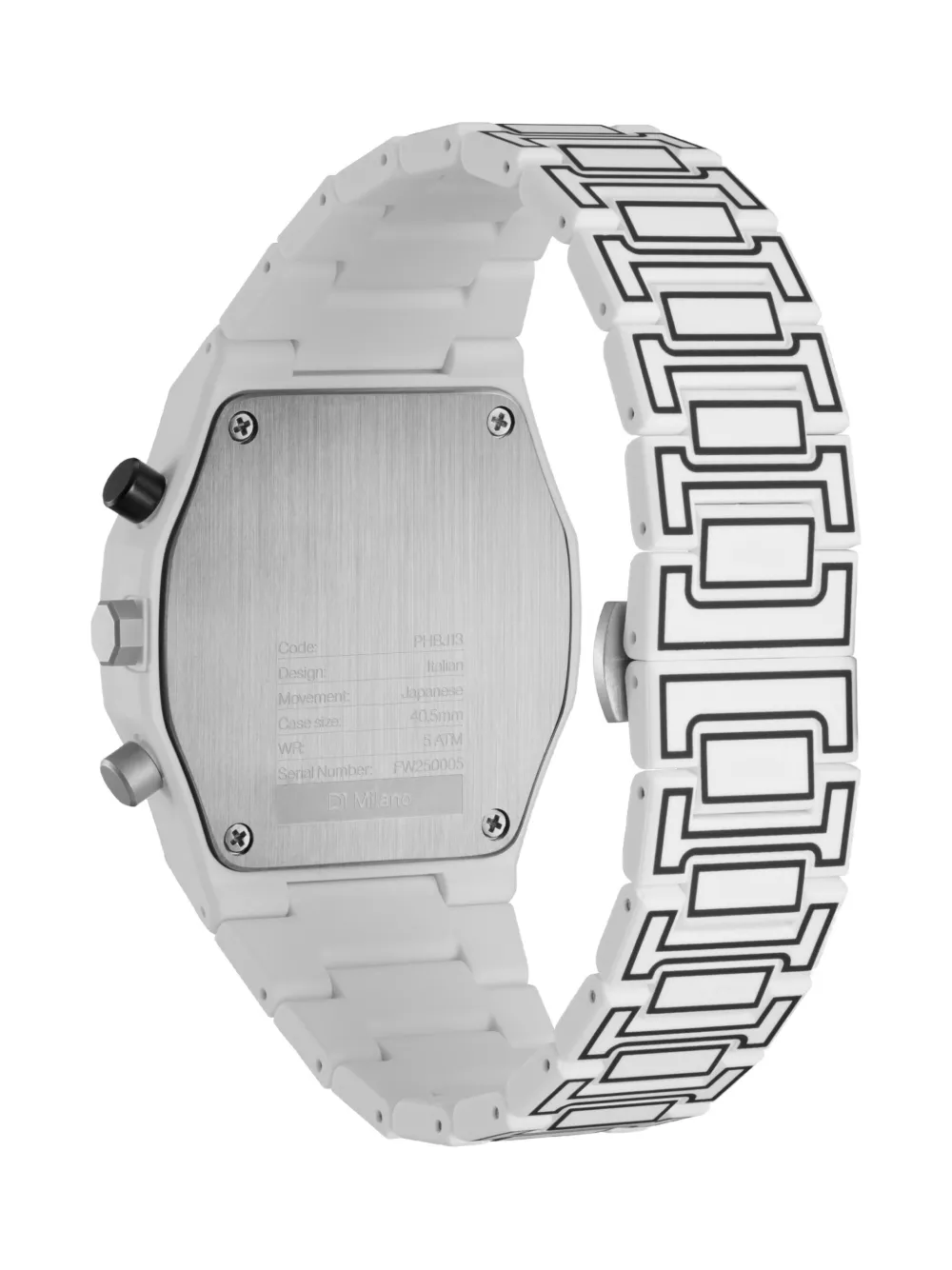 D1 Milano Polychrono 40.5mm In Metallic
