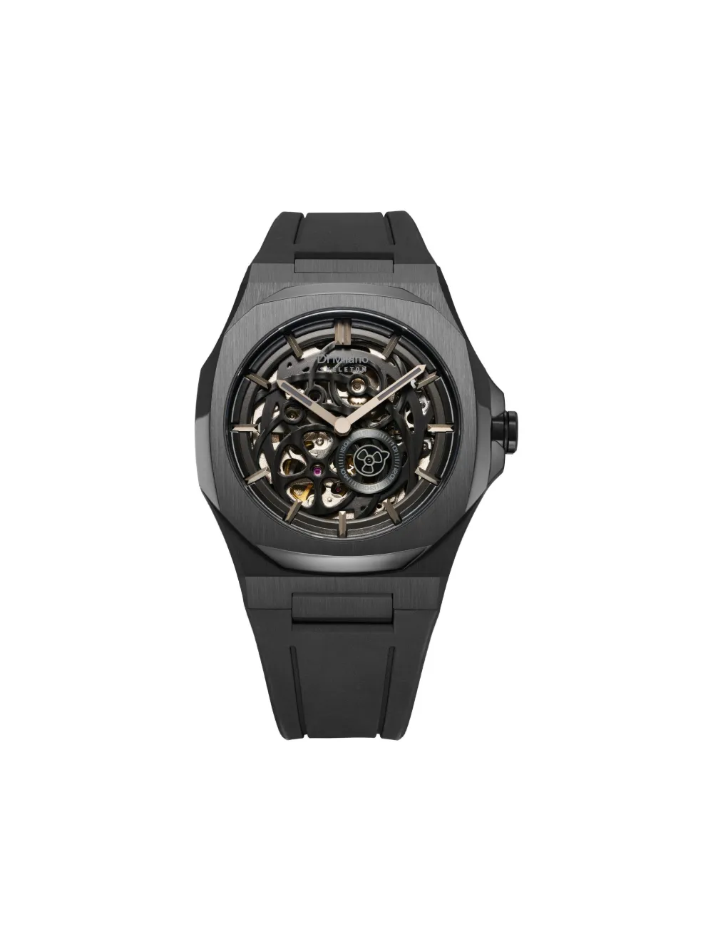 D1 Milano Skeleton 41.5mm 腕時計 - ブラック D1 Milano Skeleton 41.5mm 腕時計 - ブラック