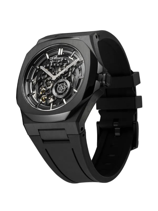 D1 Milano Skeleton 41.5mm | Black | FARFETCH IN