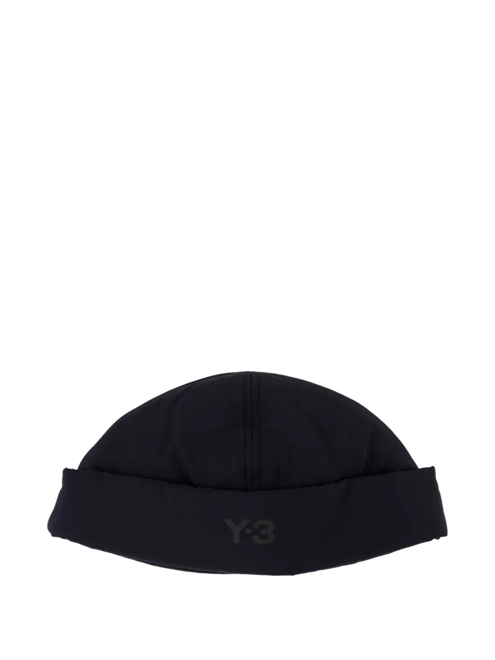 Y-3 Adjustable-cuff Beanie In Black