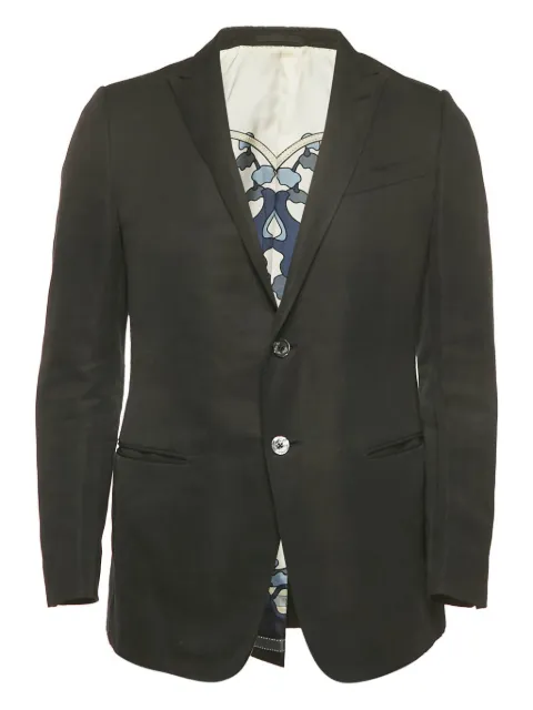 Gucci Pre-Owned gabardine tailored blazer