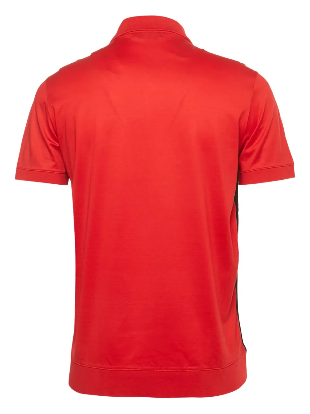 Pre-owned Alexander Mcqueen Colour-block Polo Shirt In Red