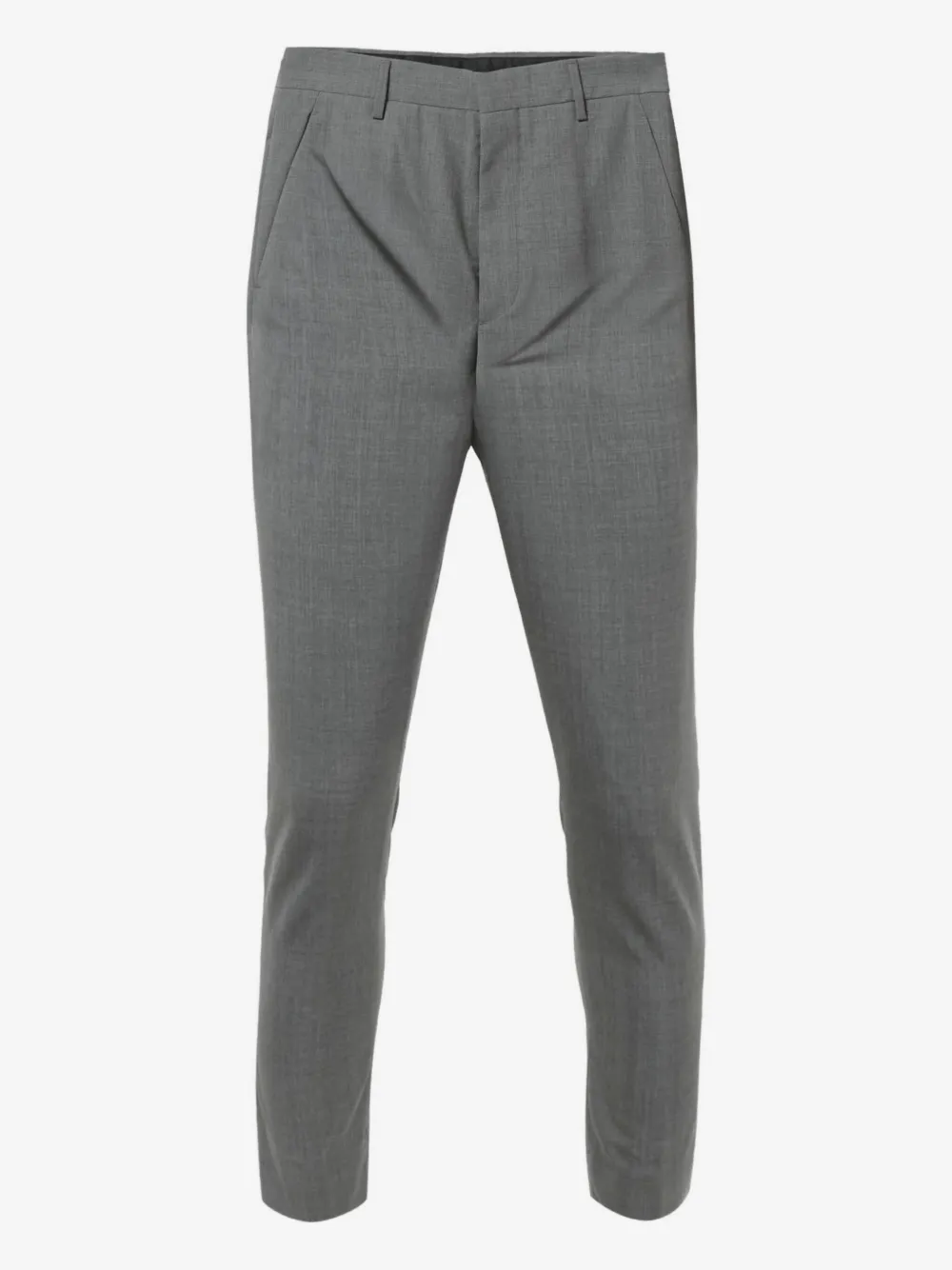 Prada Pre-Owned buttoned wool trousers | Grey | Image 1