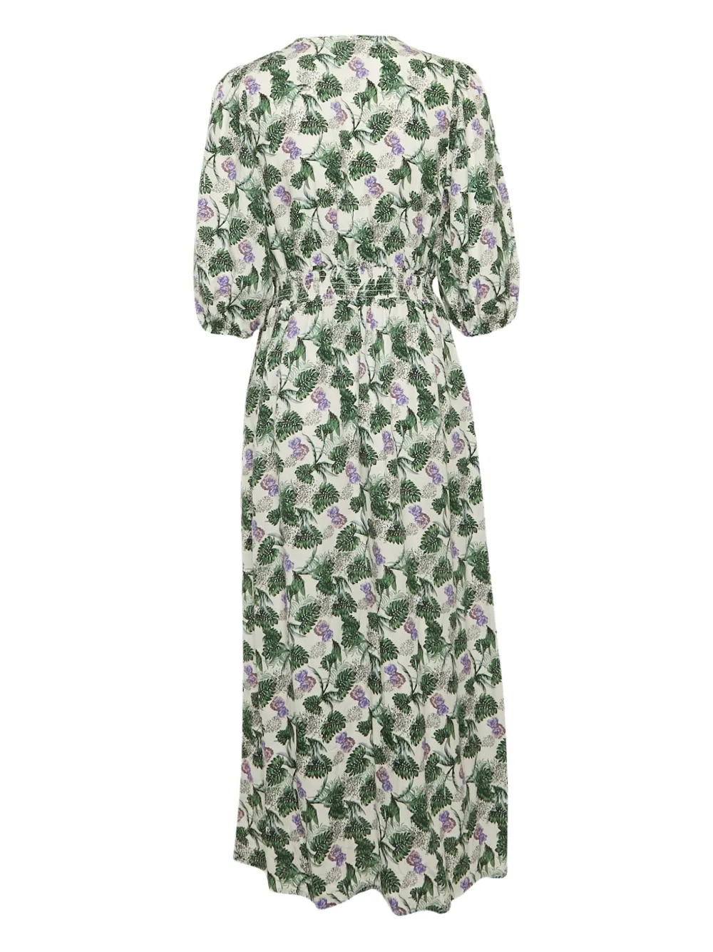 Maje robe mi-longue à fleurs (années 2020) | Image 2