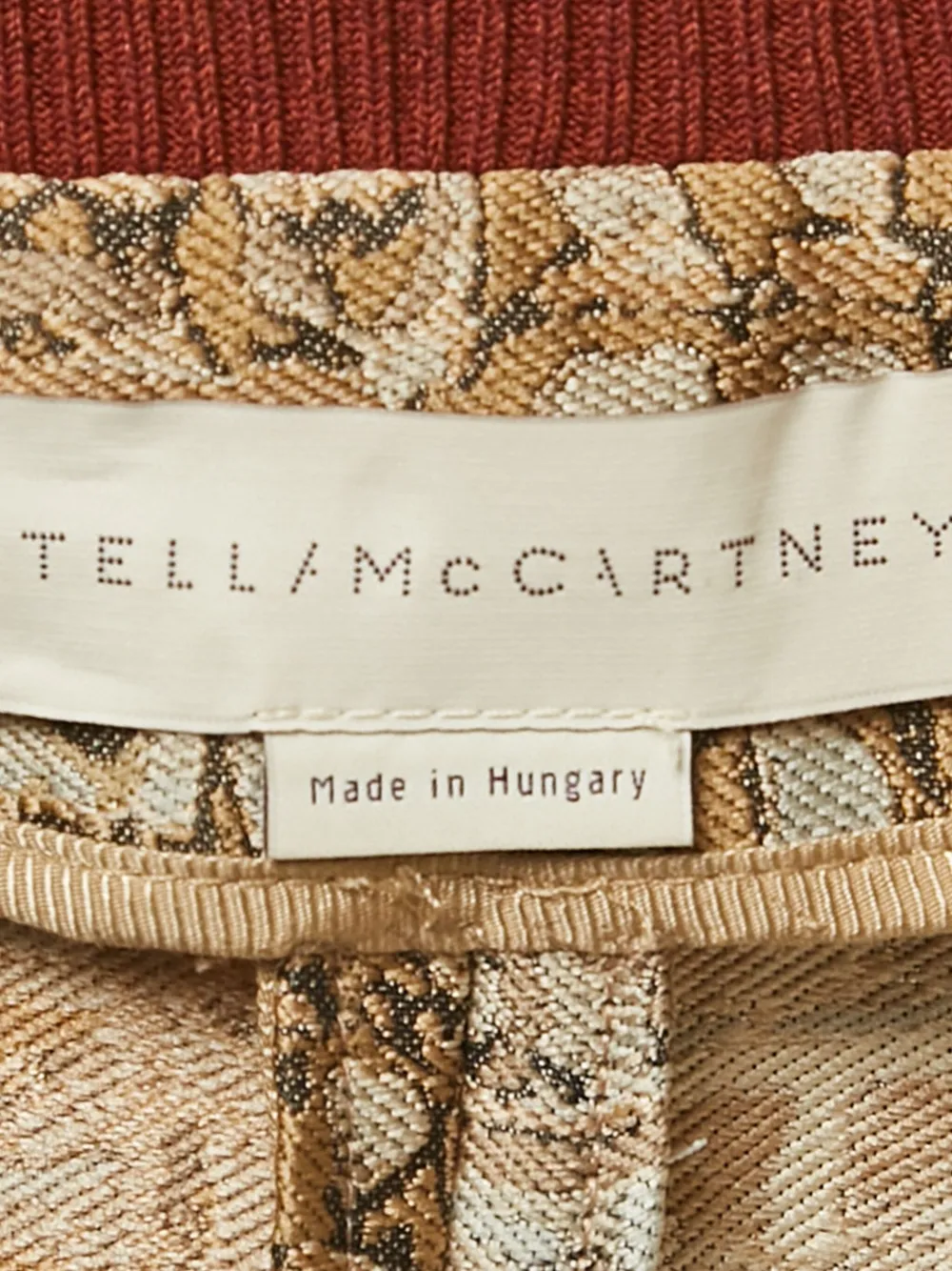 Stella McCartney Pre-Owned chamarra en jacquard con cierre | Image 2