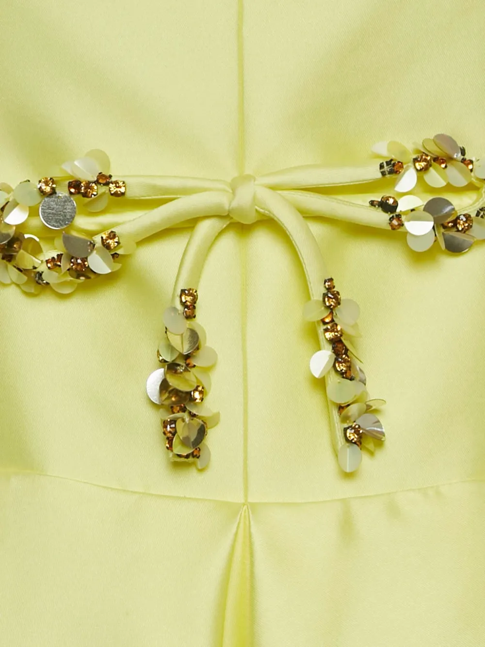 Paule Ka robe mi-longue à bord de plumes | Image 2