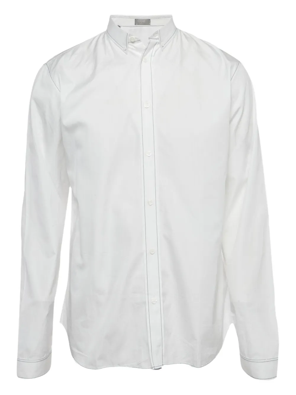Christian Dior Pre-Owned camisa con costuras en contraste | blanco | Image 1
