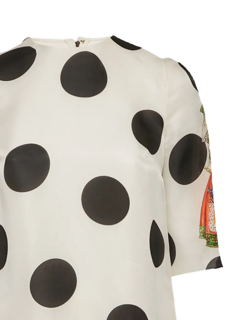 Dolce & Gabbana Pre-Owned Shiftjurk met stippen - Wit