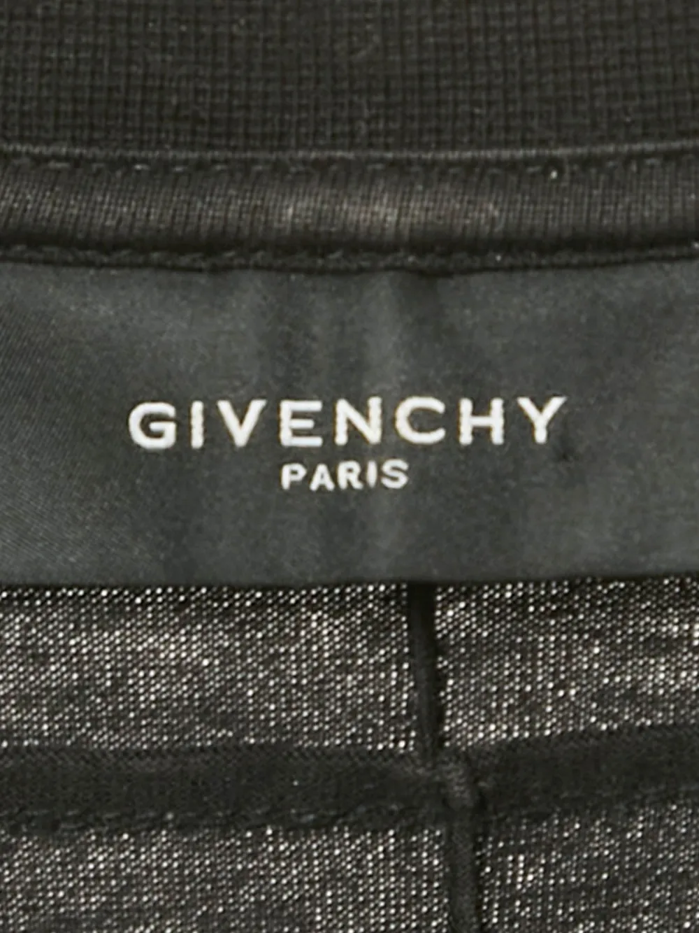 Pre-owned Givenchy Printed Crew-neck T-shirt In Black