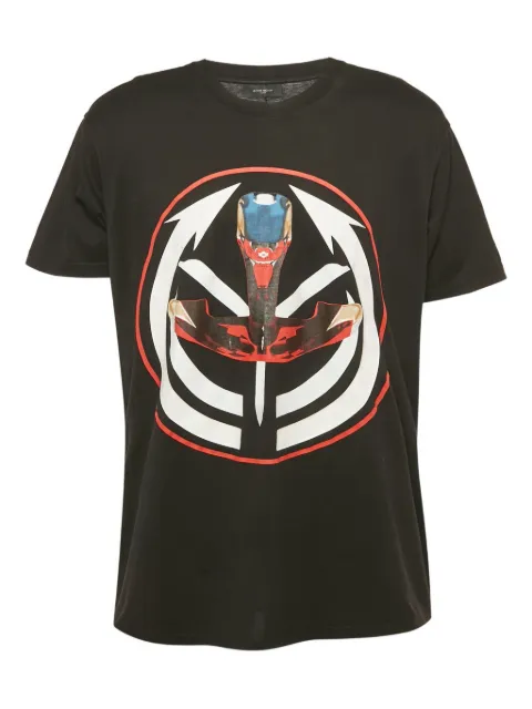 Givenchy Pre-Owned playera estampada con cuello redondo 2010