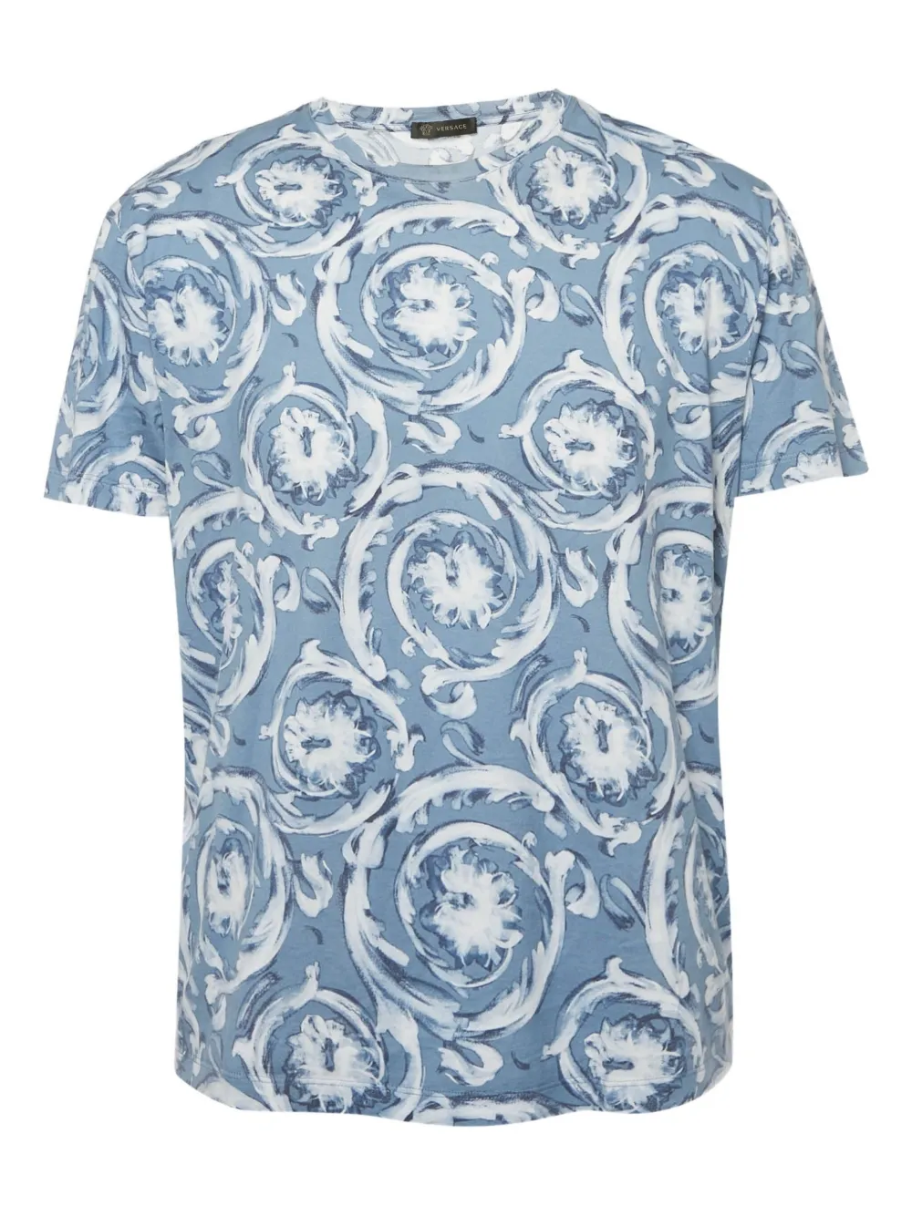 Versace Pre-Owned playera con estampado Barocco | azul | Image 1